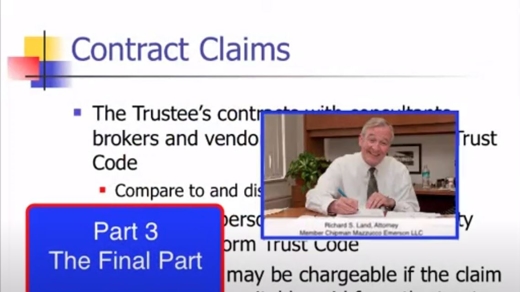 Trust Administration Part 3